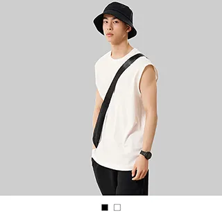 【男人幫】T1697台灣製造純棉素色下擺開岔無袖背心 歷史價格詳細信息