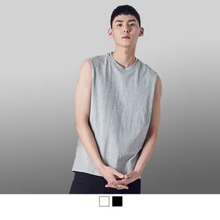 加大尺碼台灣製背心 素面圓領無袖背心 吊嘎背心 百搭運動背心 無袖T恤 無袖上衣 球衣(310-1267) sun-e 歷史價格詳細信息