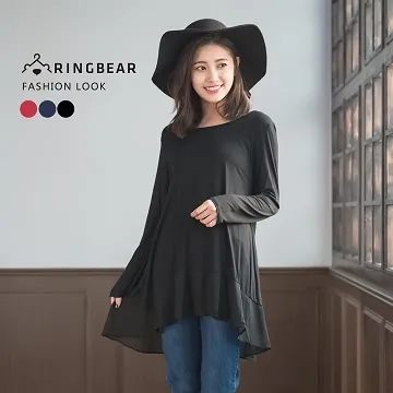 前後優雅V型設計反摺長袖圓弧下襬條紋襯衫外套(藍XL-3L)-H180熊衣褲語 歷史價格詳細信息