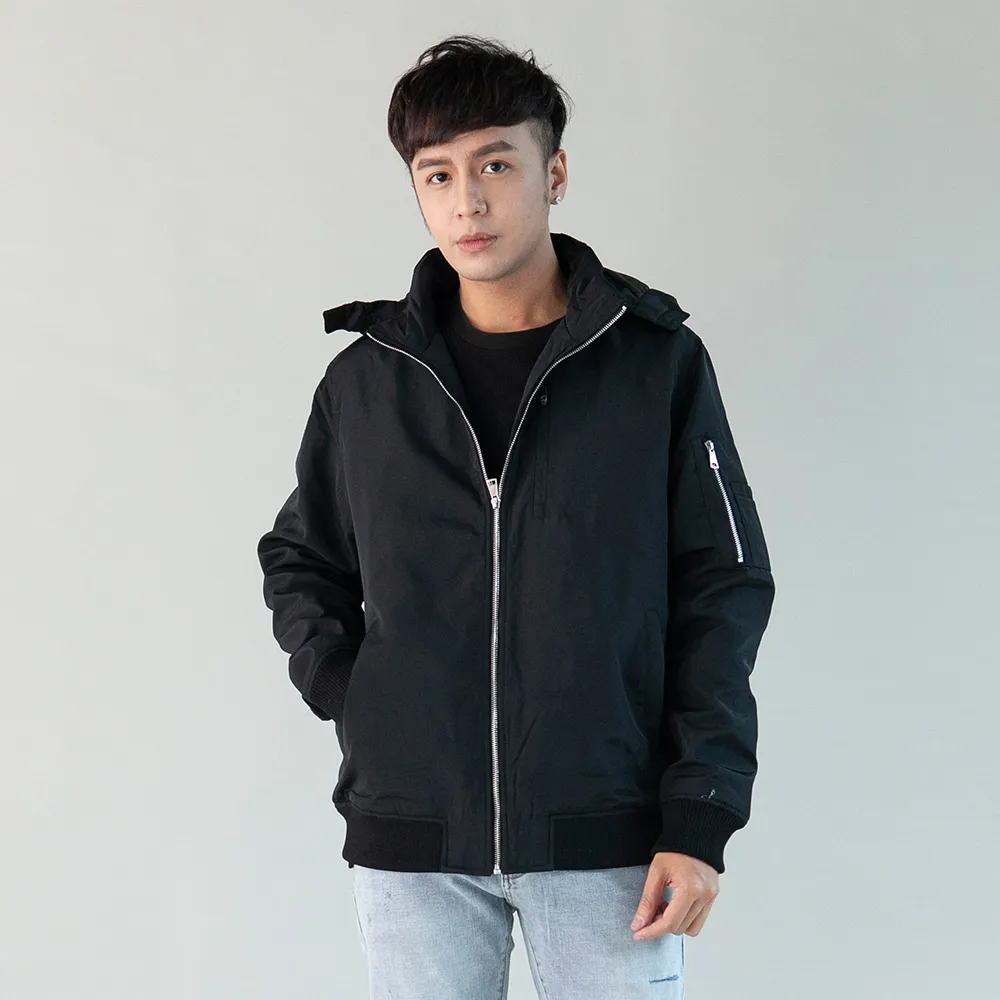 【SCORPION】保暖連帽厚呢外套-共二色 歷史價格詳細信息