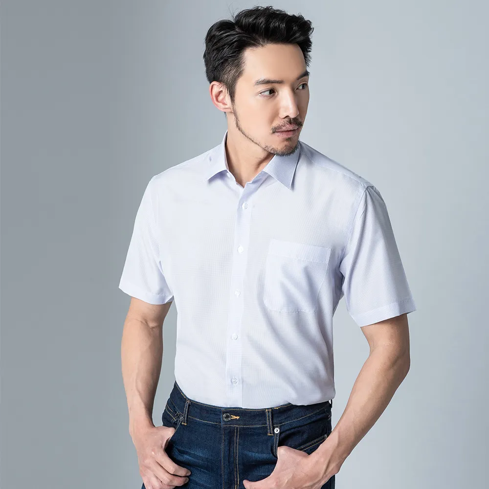 質感涼爽條紋短袖襯衫｜02158530004｜50% Fifty Percent 官方旗艦店 歷史價格詳細信息