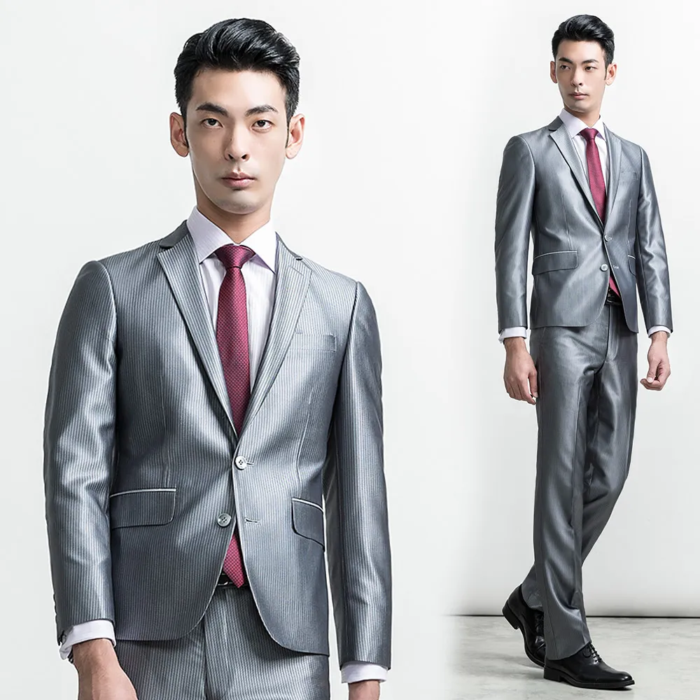 【per-pcs】典雅合身格紋打摺西褲(802206) 歷史價格詳細信息