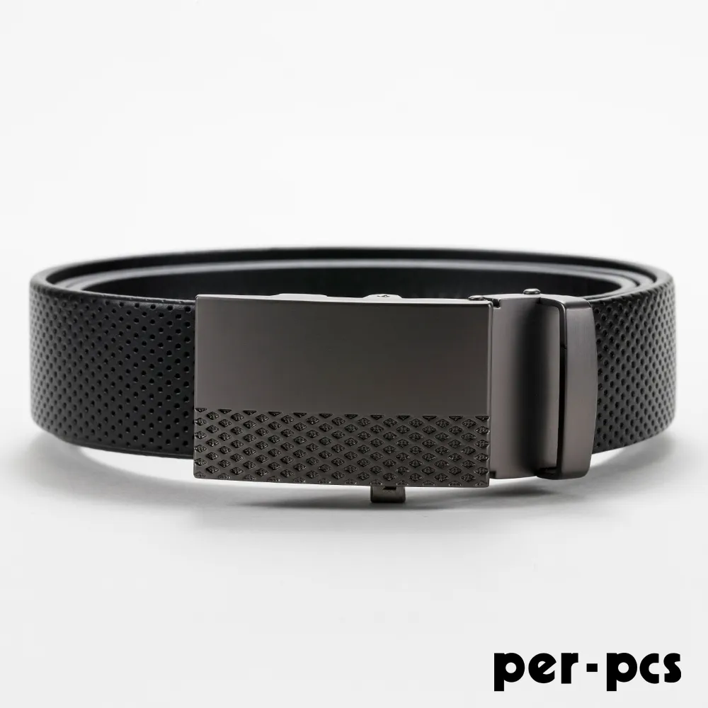 【per-pcs】ZIBIYA嚴選高品質皮革格紋自動皮帶(805-AS) 歷史價格詳細信息