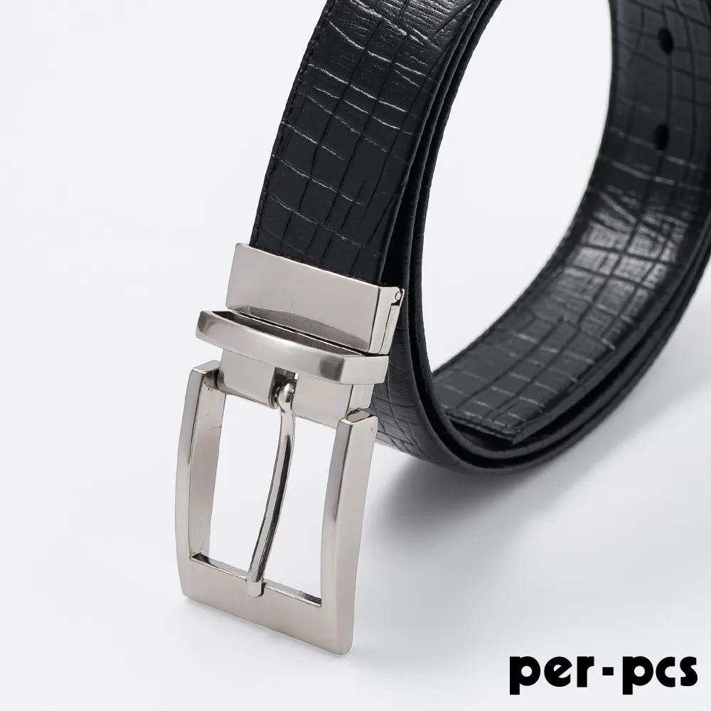 【per-pcs】ZIBIYA品格霧面壓紋自動皮帶(PP003-02) 歷史價格詳細信息