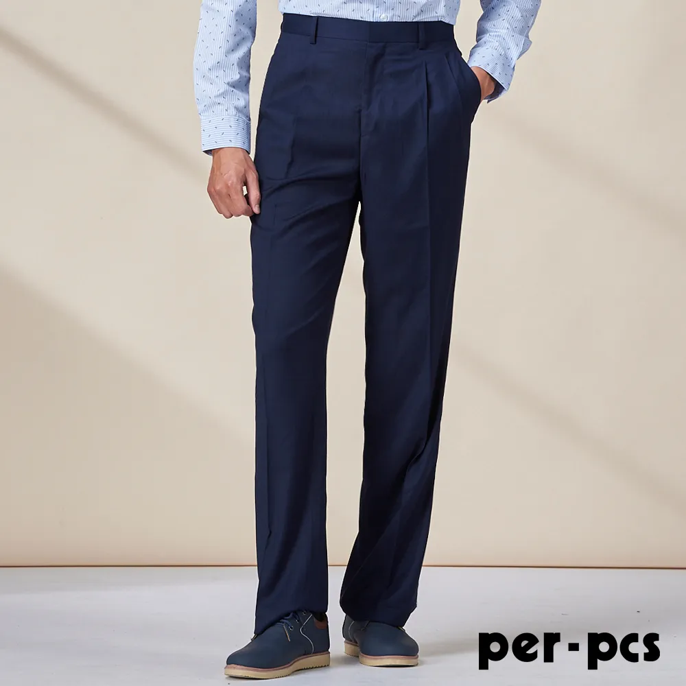 【per-pcs】商務沉穩條細格西裝外套_藍(720303) 歷史價格詳細信息