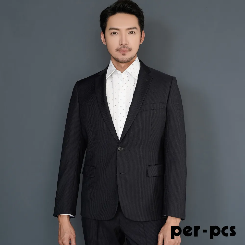 【per-pcs】簡約率性商務休閒獵裝_藍格(PW3902) 歷史價格詳細信息