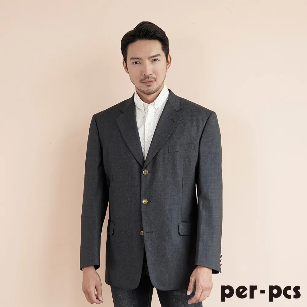 【per-pcs】經典質男修身長袖合身襯衫_白(718451) 歷史價格詳細信息