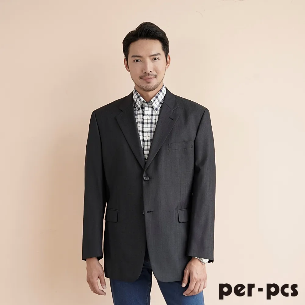 【per-pcs】簡約率性商務休閒獵裝_藍格(PW3902) 歷史價格詳細信息