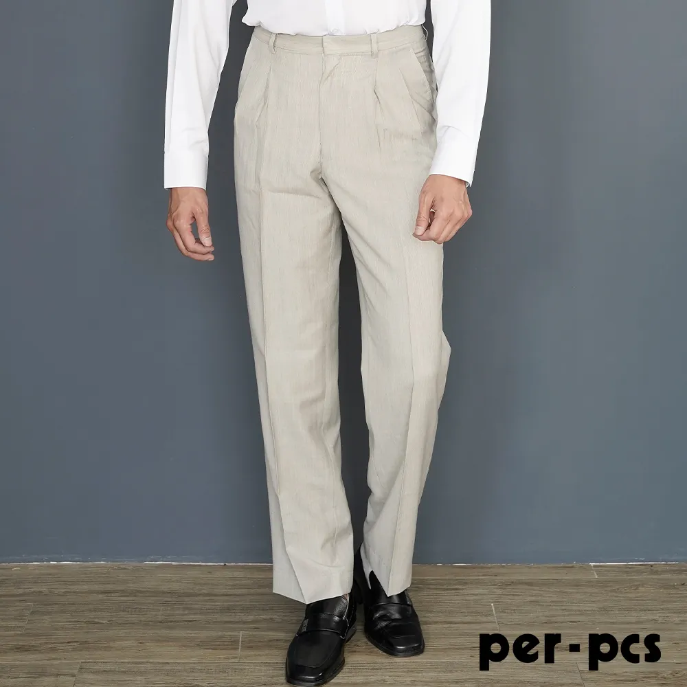 【per-pcs】紳士都會商務平面西褲_黑(817105) 歷史價格詳細信息