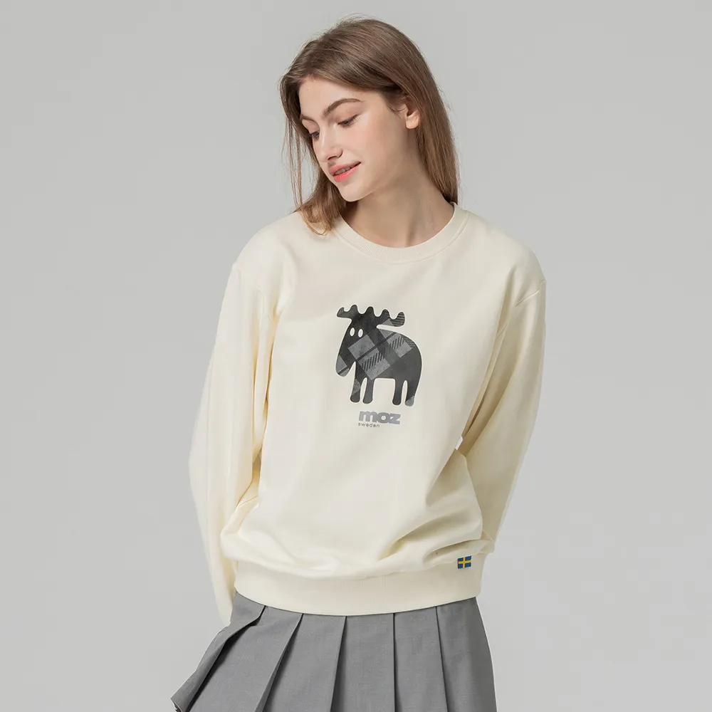 moz瑞典 格紋駝鹿 舒適柔棉 100%純棉短T-經典白(亞洲版)男款 歷史價格詳細信息