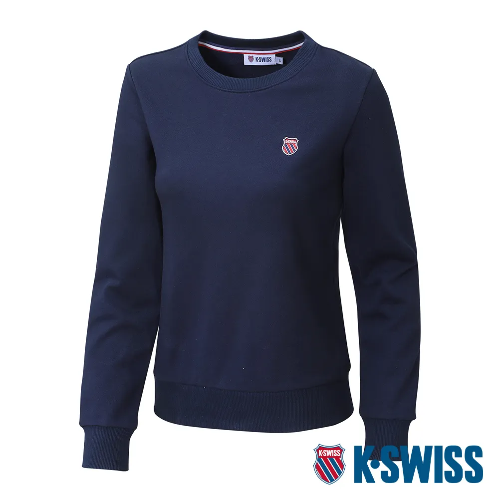 K-SWISS  Sweatshirt 圓領上衣-女-莫藍迪綠 歷史價格詳細信息