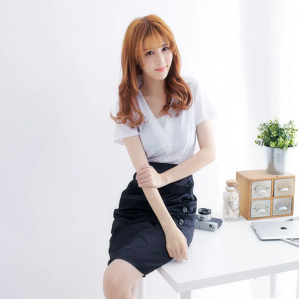 【EE-LADY】V領雙口袋紫灰直紋西裝外套 歷史價格詳細信息