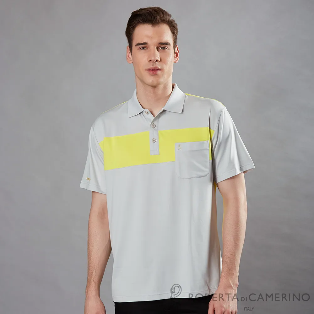 【ROBERTA諾貝達】 台灣製 清新條紋 吸濕排汗長袖POLO衫 RBJ71-35藍 歷史價格詳細信息