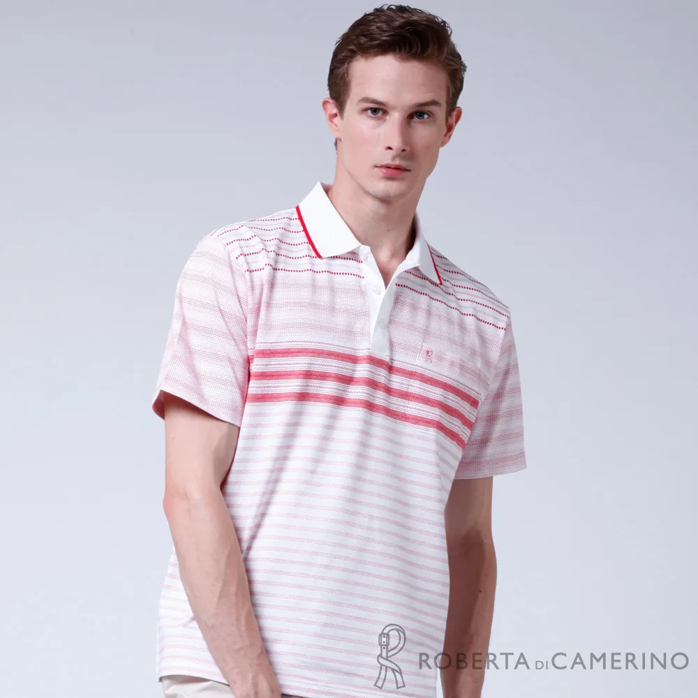 【ROBERTA諾貝達】 台灣製 優質嚴選 細條紋長袖襯衫 白 歷史價格詳細信息