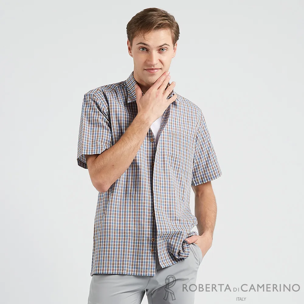 ROBERTA諾貝達 台灣製 抗UV 吸汗速乾 運動長袖POLO棉衫 灰黃 歷史價格詳細信息