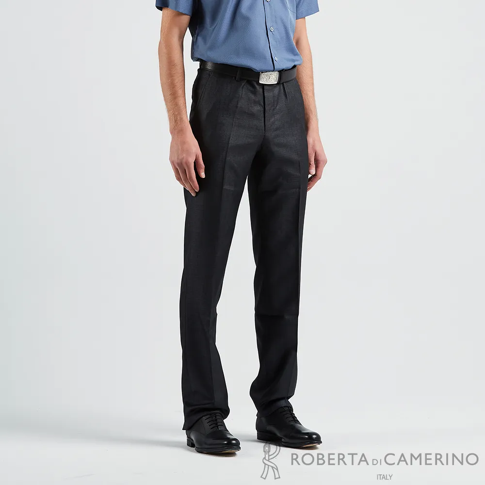 【ROBERTA諾貝達】 男裝 台灣製 修身版 小格子精品 休閒精品短袖襯衫 黑灰 歷史價格詳細信息