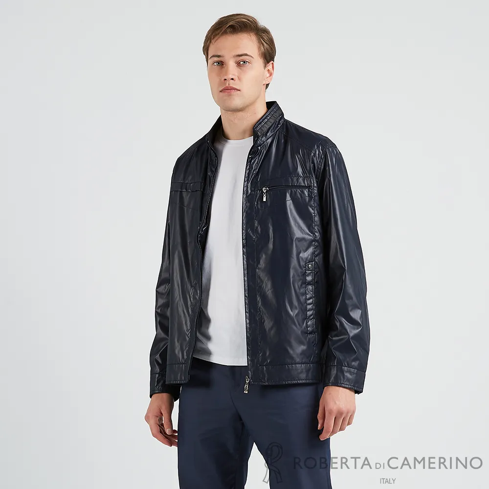 ROBERTA諾貝達 帥氣型男 內裡鋪棉夾克外套ROE66-88深棕 歷史價格詳細信息