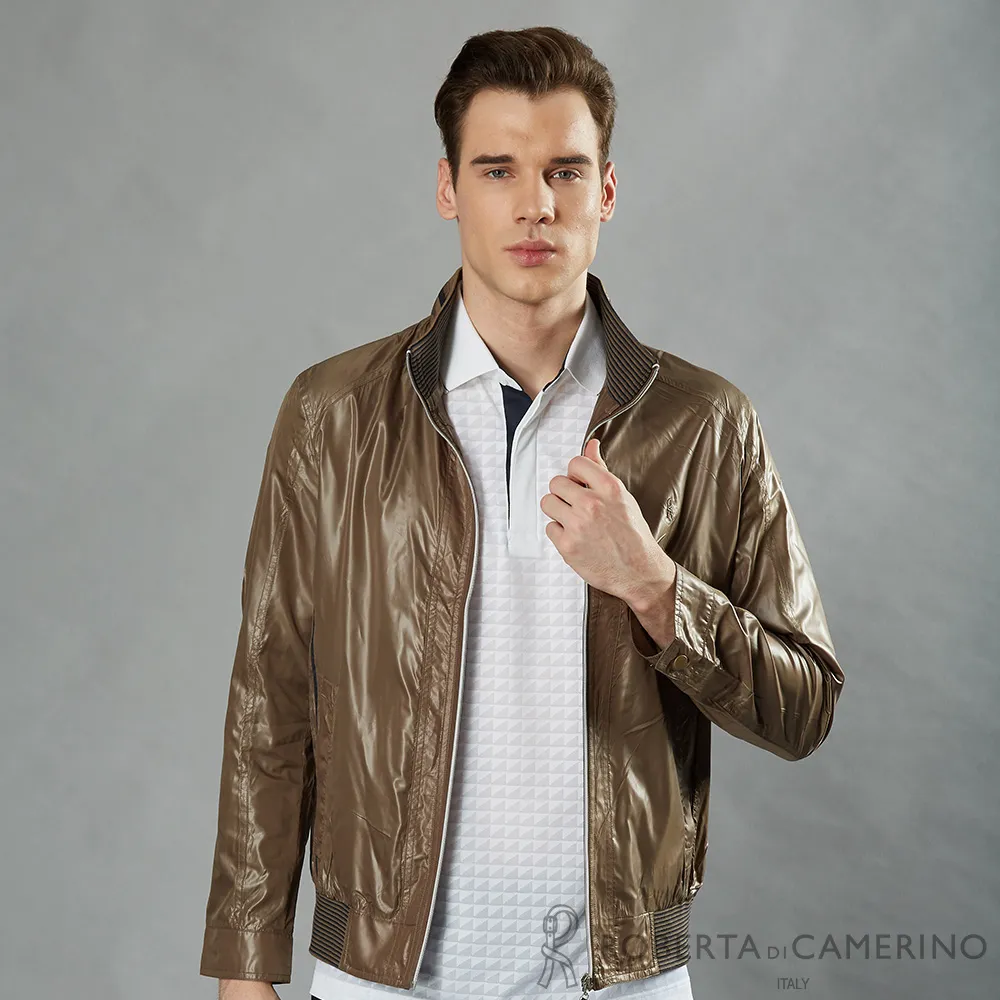 ROBERTA諾貝達 防潑水 雙色拼接可拆式帽運動防風外套 藍綠 歷史價格詳細信息