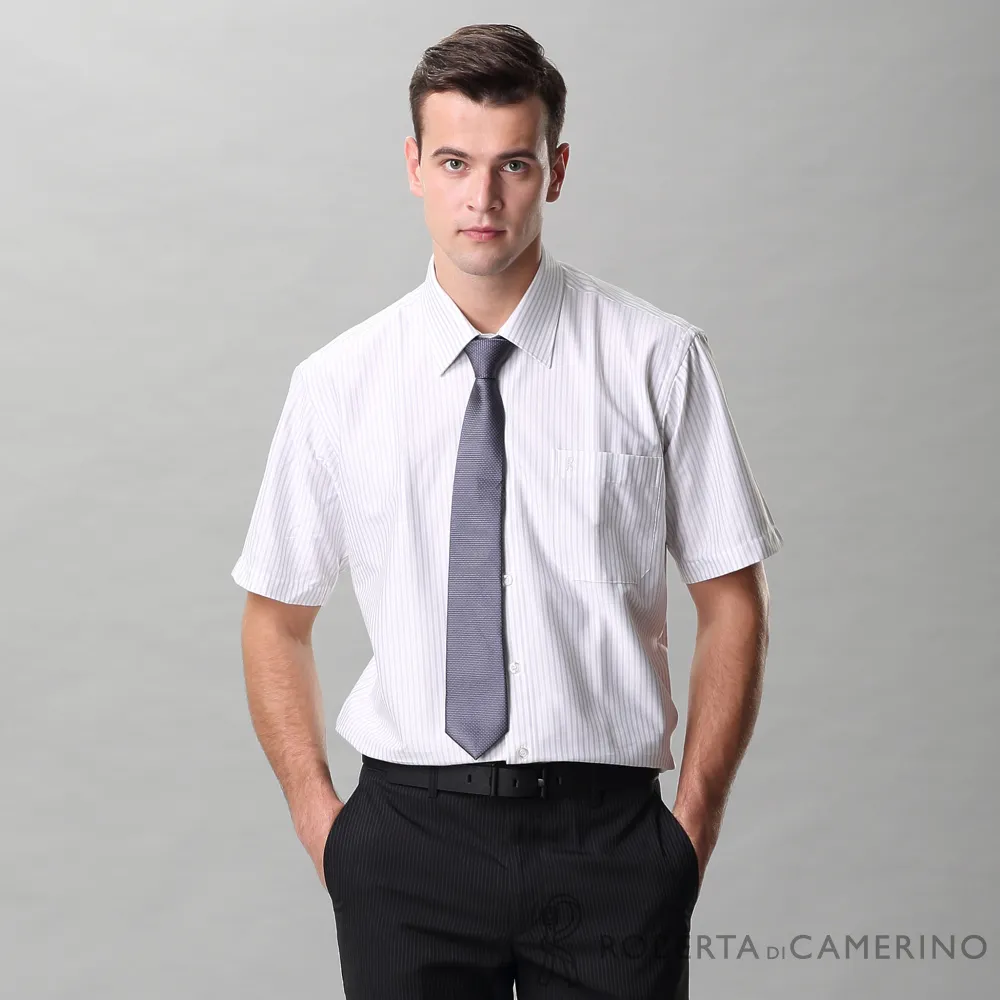 【ROBERTA諾貝達】台灣製 吸濕排汗 修身版 精品長袖襯衫 藍 歷史價格詳細信息