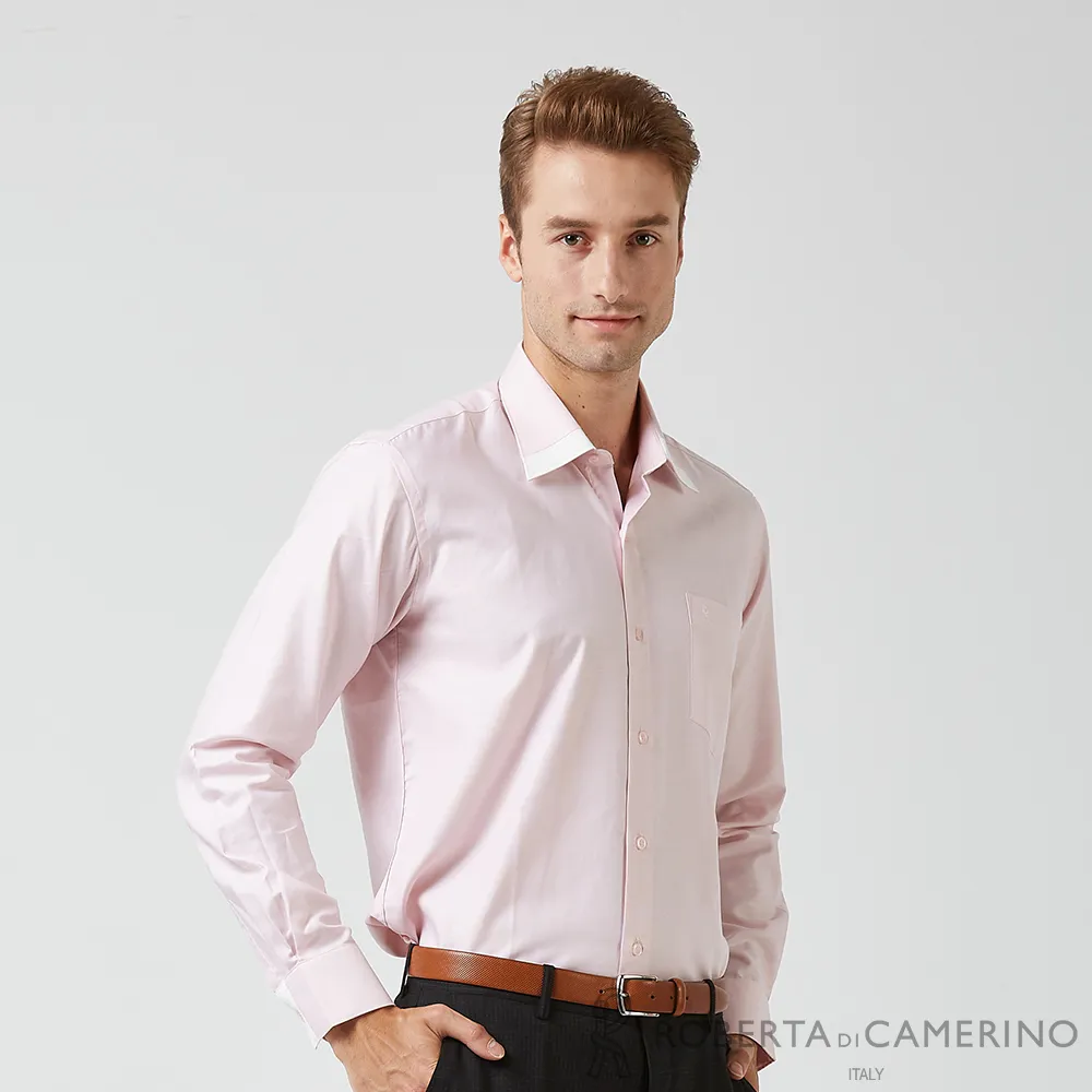 ROBERTA諾貝達 奧地利素材 台灣製 純棉合身版 商務型男短袖襯衫 藍 歷史價格詳細信息