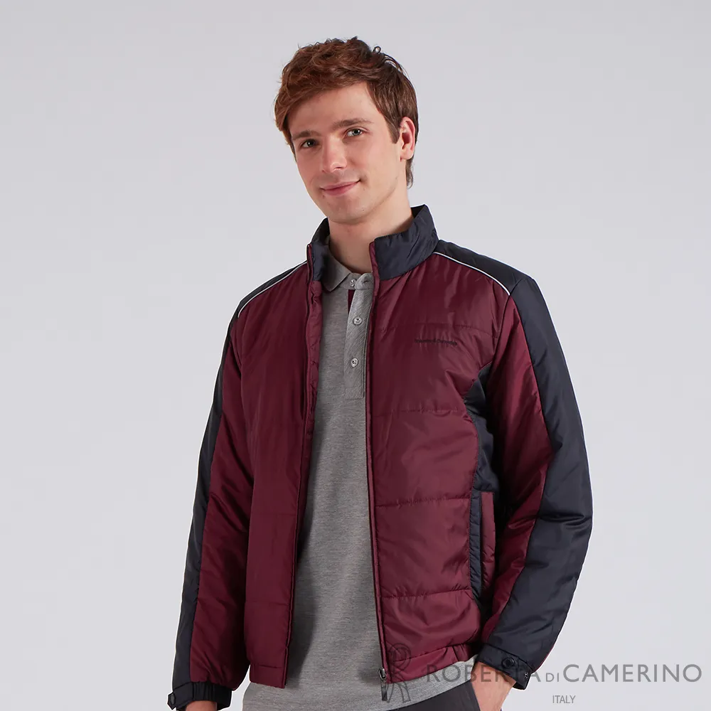 【ROBERTA諾貝達】 男裝  輕盈 休閒棒球款時尚夾克  藍綠 歷史價格詳細信息