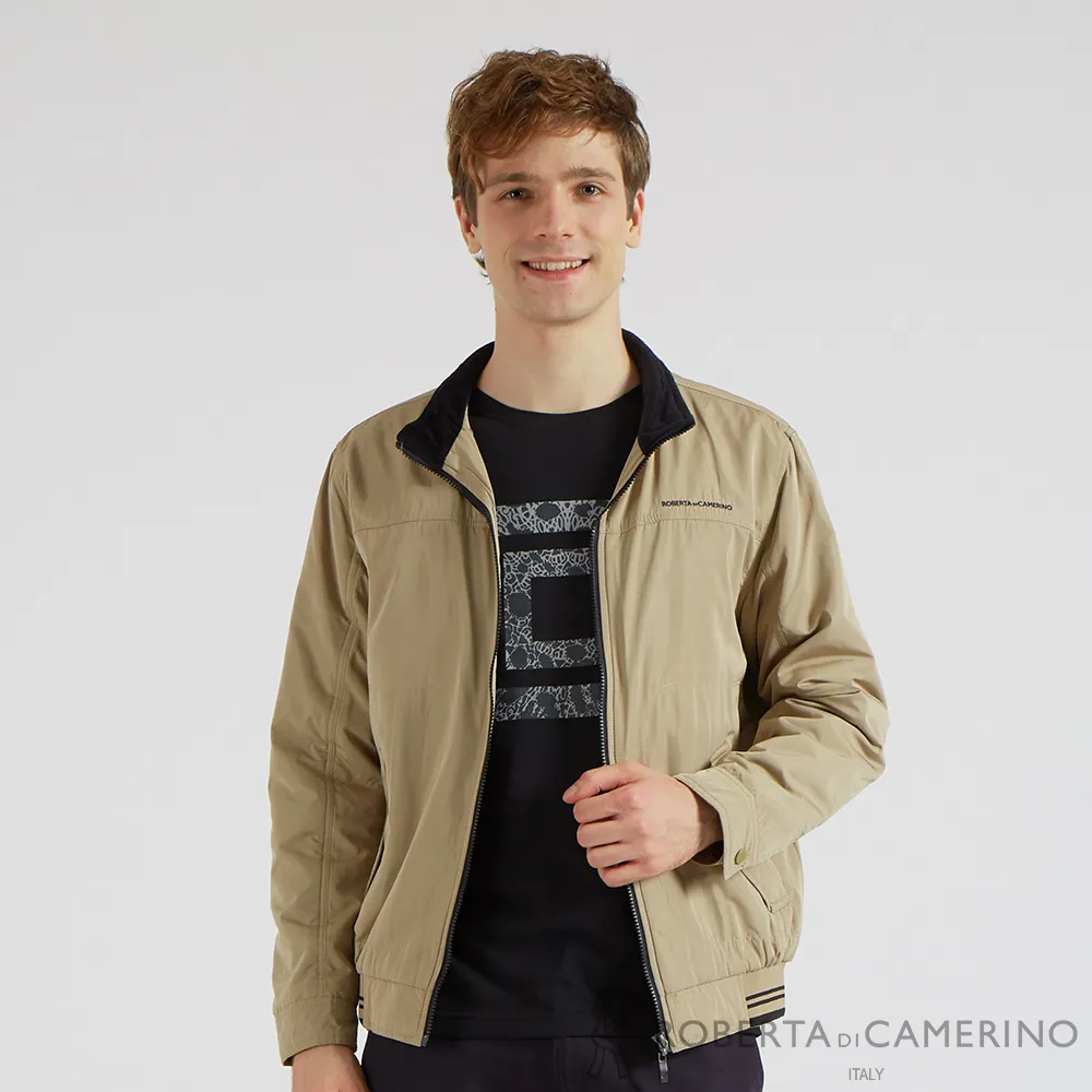 【ROBERTA諾貝達】 男裝 防潑水 質地柔軟 輕鋪棉風衣夾克  灰 歷史價格詳細信息