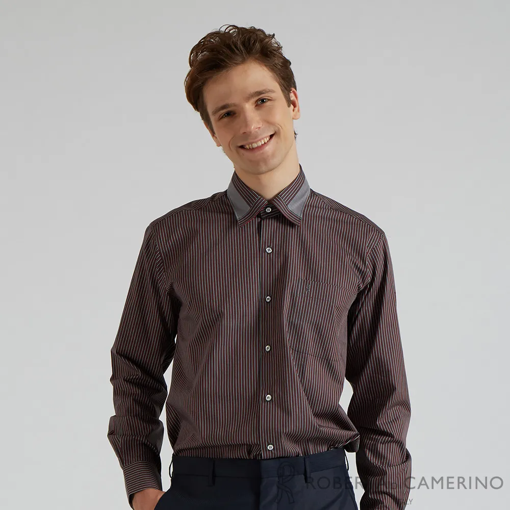 【ROBERTA諾貝達】男裝 紅色格子長袖襯衫-冬季限定-純棉刷毛保暖織品-台灣製 歷史價格詳細信息