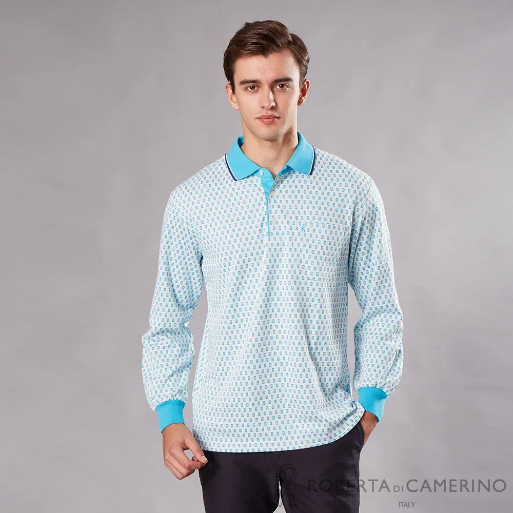 【ROBERTA諾貝達】 台灣製 都會型男 經典時尚商務長袖襯衫 藍色 歷史價格詳細信息