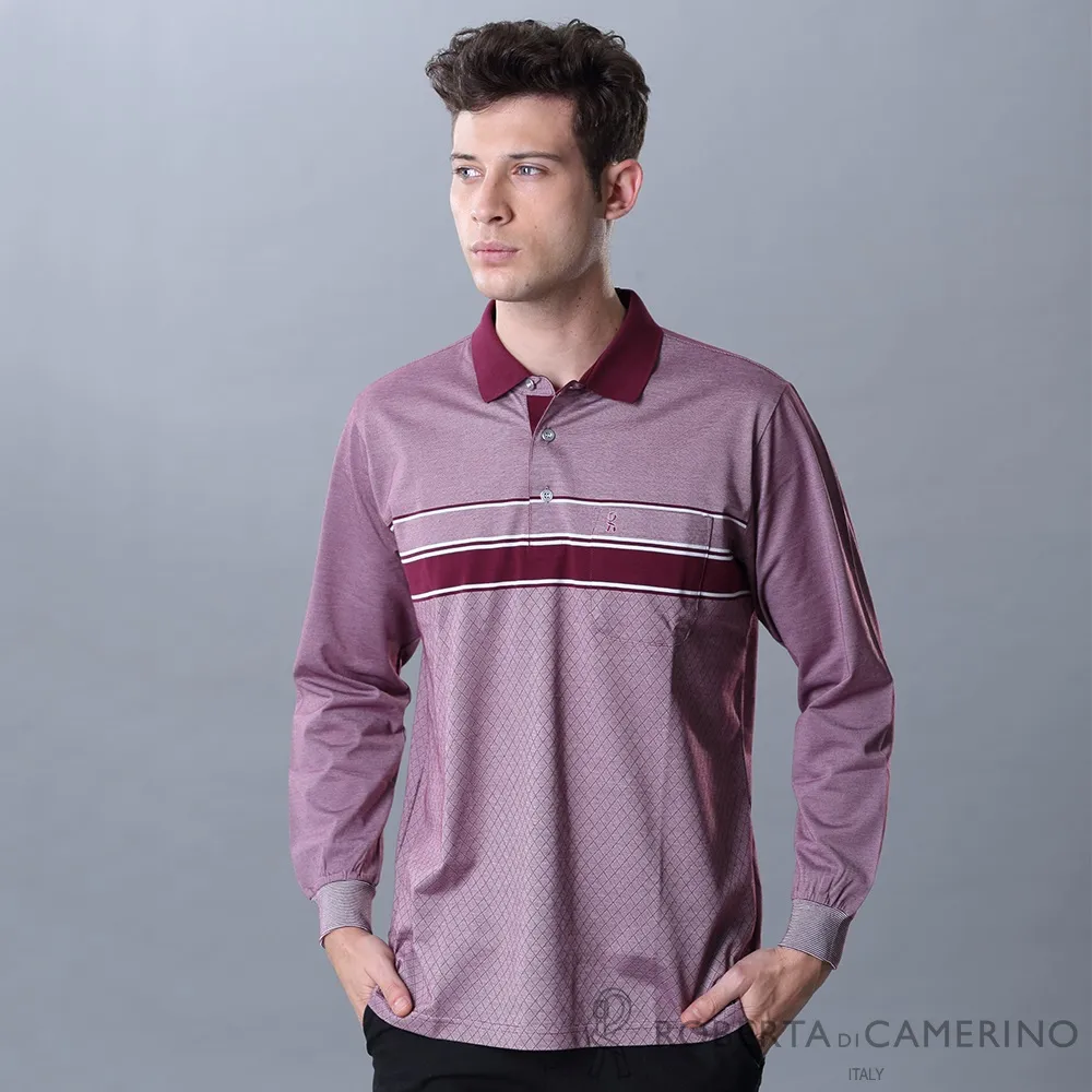 【ROBERTA諾貝達】台灣製 魅力型男 經典休閒長袖棉衫 VBH67-29暗紫 歷史價格詳細信息