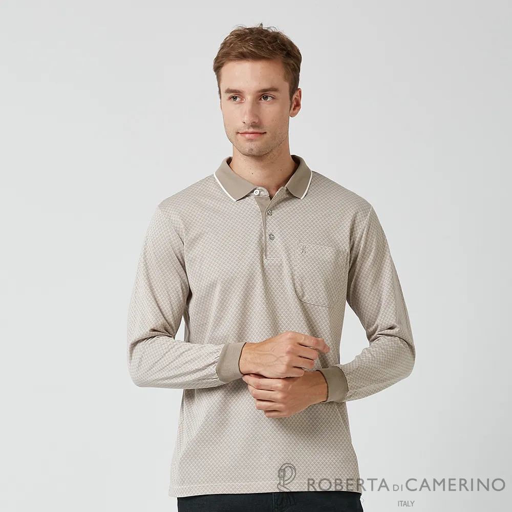 【ROBERTA諾貝達】台灣製 休閒簡約 短袖POLO棉衫 灰色 歷史價格詳細信息