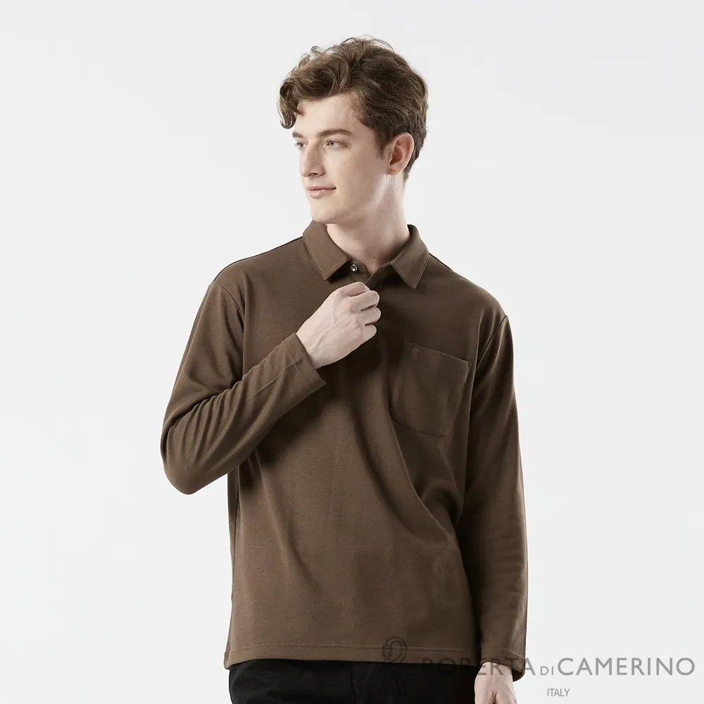 【ROBERTA 諾貝達】男裝 咖啡色純棉長袖襯衫-冬季限定保暖織品-台灣製 歷史價格詳細信息