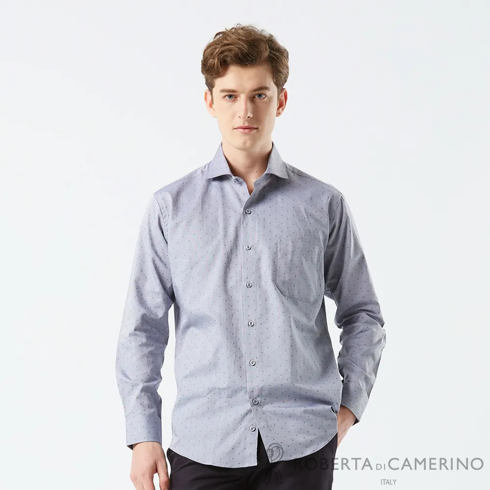 ROBERTA諾貝達  台灣製男裝 商務必備款 條紋白底短袖襯衫 藍 歷史價格詳細信息