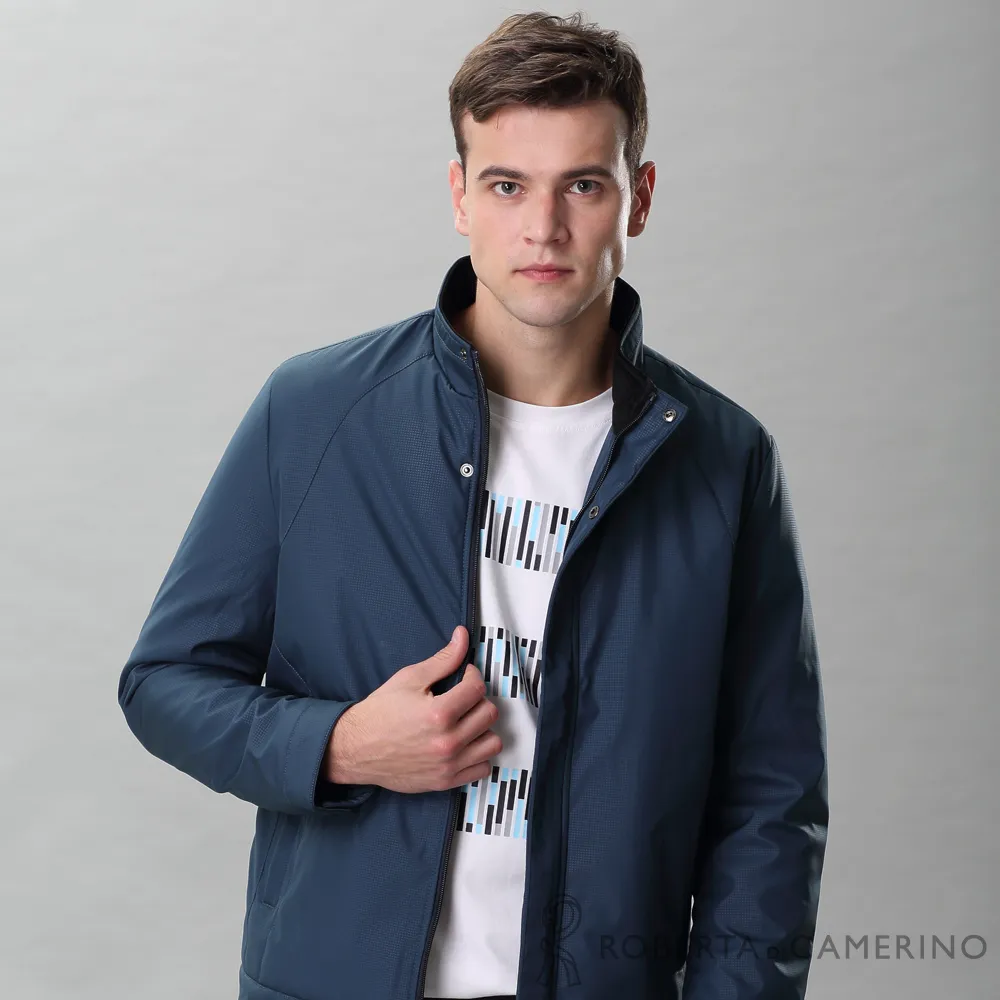 【ROBERTA 諾貝達】禦寒必備 格紋厚舖棉夾克外套EOH58-39藍色 歷史價格詳細信息