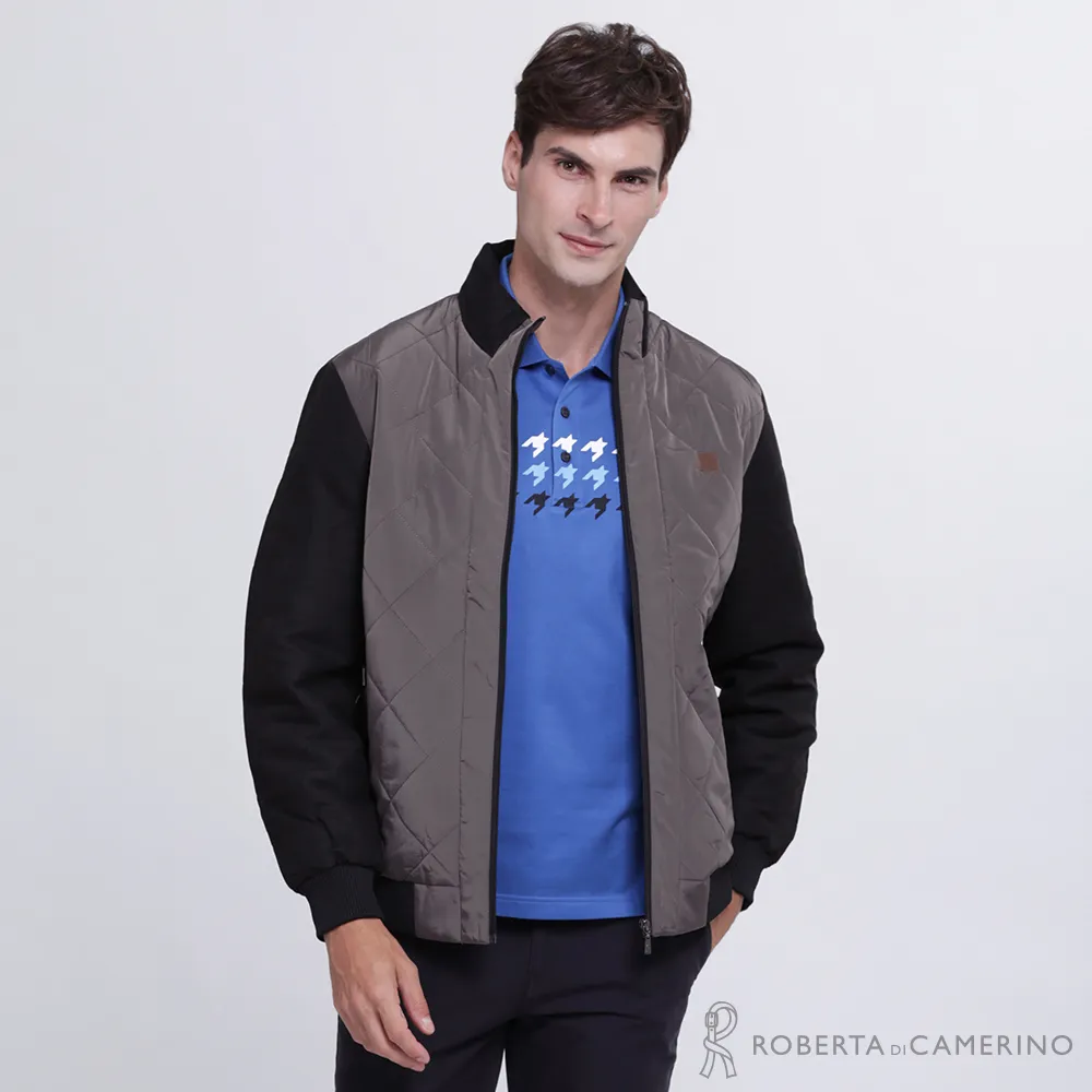 ROBERTA諾貝達 帥氣型男 內裡鋪棉夾克外套ROE66-88深棕 歷史價格詳細信息