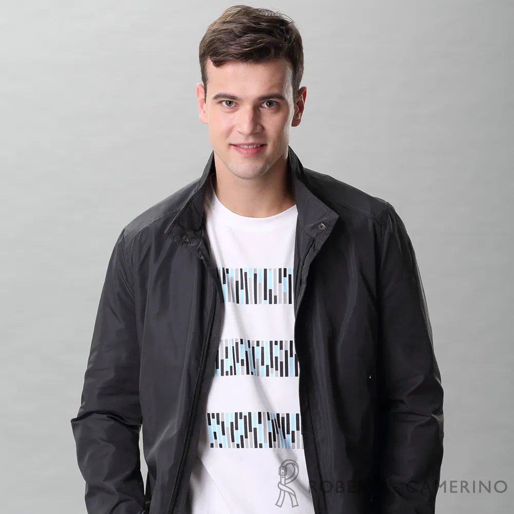 ROBERTA諾貝達 休閒百搭 內裡舖棉夾克外套 黑色 歷史價格詳細信息