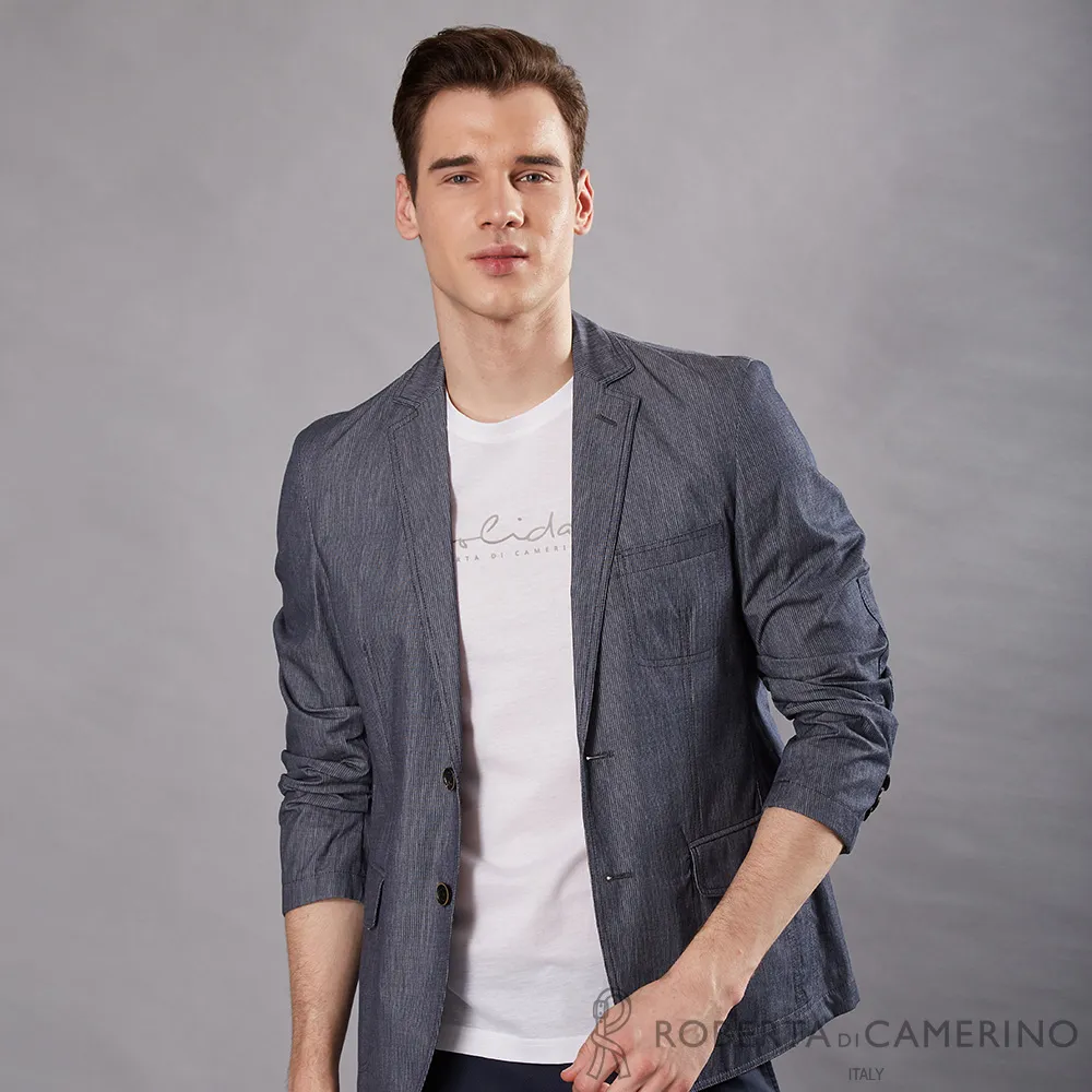 ROBERTA諾貝達 進口素材 嚴選腰身 休閒獵裝 HKD01S-97灰咖 歷史價格詳細信息