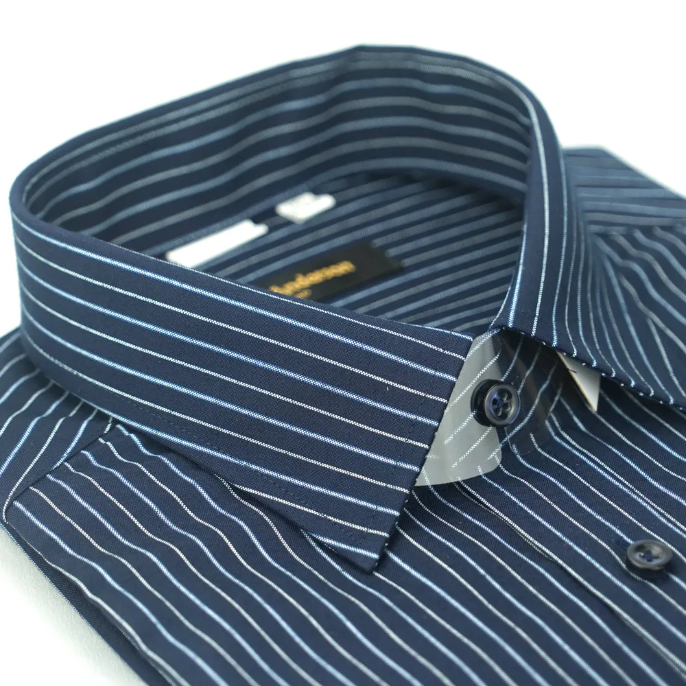 【金安德森】藍白條紋窄版襯衫-短袖 歷史價格詳細信息