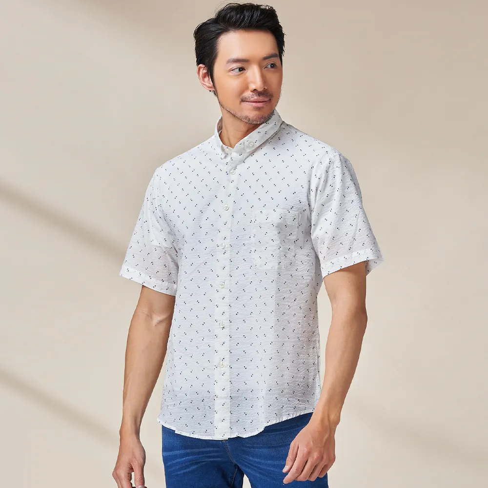 【BARONECE】義式風範進口純棉修身長袖襯衫_藍色(617428-09) 歷史價格詳細信息