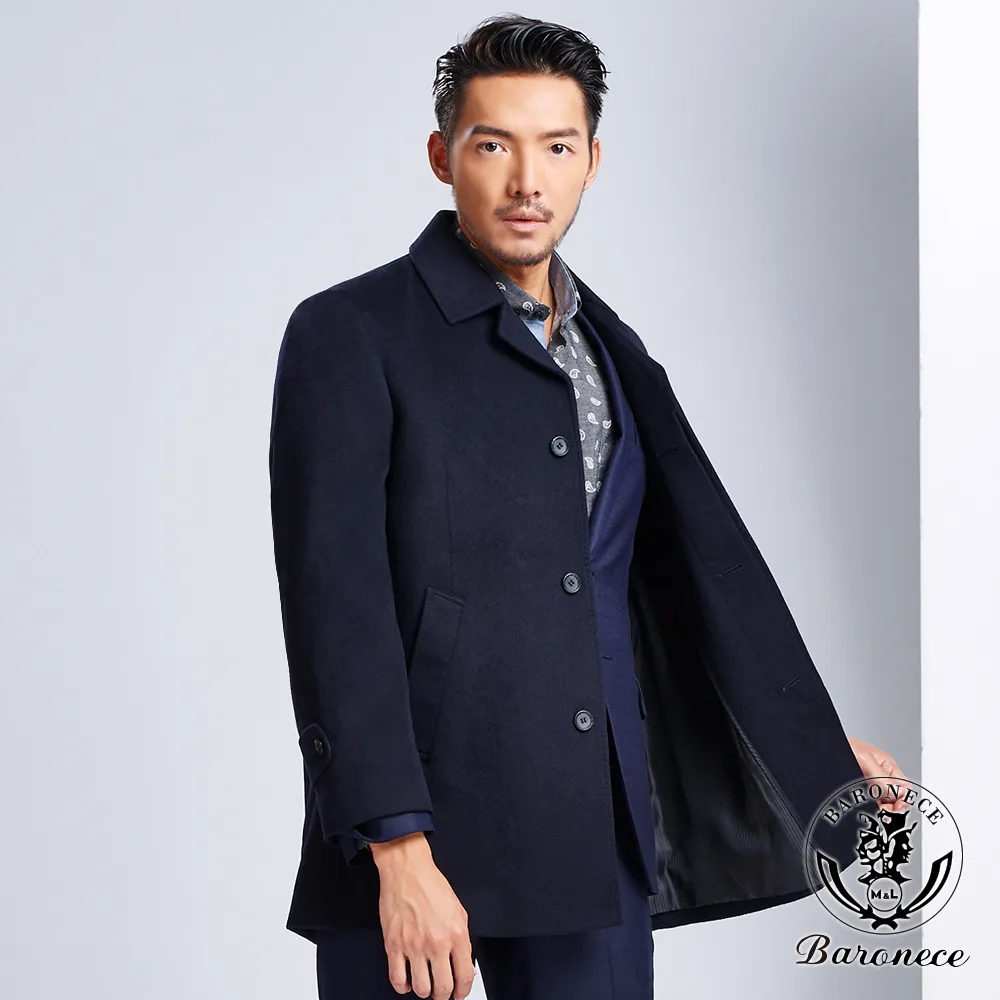 【BARONECE】紳士格調商務休閒自動皮帶_藍(522001) 歷史價格詳細信息