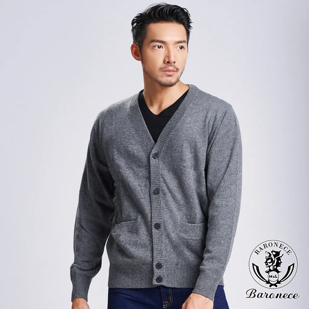 【BARONECE】型男喀什米爾高領毛衣_灰(617703-04) 歷史價格詳細信息