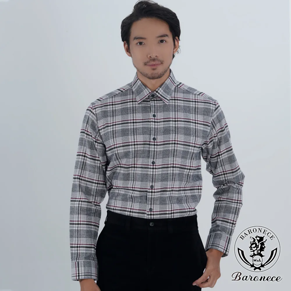 【BARONECE】日系格紋喀什米爾羊毛圍巾_深藍格(421006-59) 歷史價格詳細信息