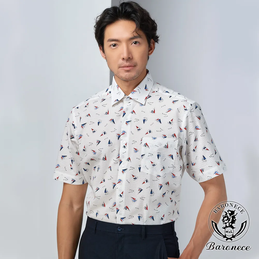 【BARONECE】率性直條休閒夾克外套_淺灰(524325-03) 歷史價格詳細信息