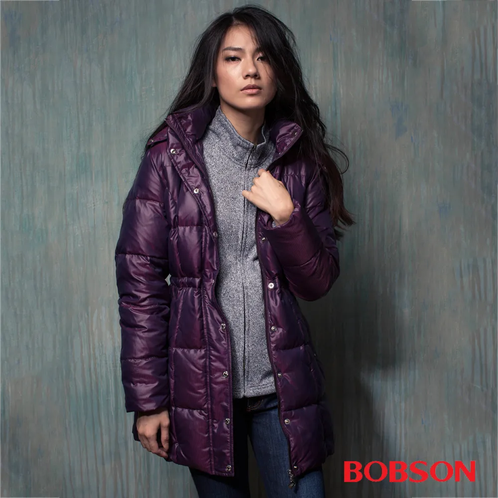 【BOBSON】女款長版鋪棉外套  (38106-88) 歷史價格詳細信息