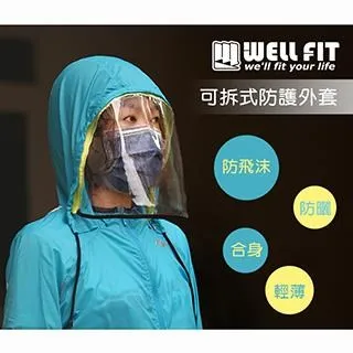 【威飛客 WELLFIT】防飛沫防護面罩 台灣製造 尺寸加大加寬防護 歷史價格詳細信息