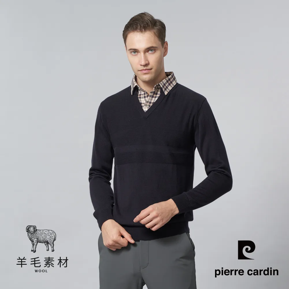 【pierre cardin 皮爾卡登】 男裝緹花橫條長袖polo衫-淺灰 (5205206-96) 歷史價格詳細信息