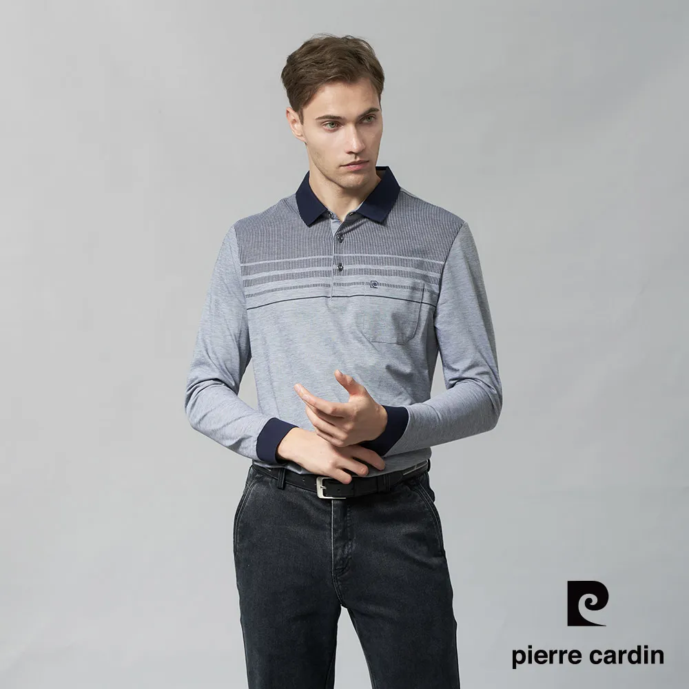 【pierre cardin 皮爾卡登】男裝 棉質混紡雙色PK大方格印花長袖POLO衫-粉紅色 (5245265-75) 歷史價格詳細信息