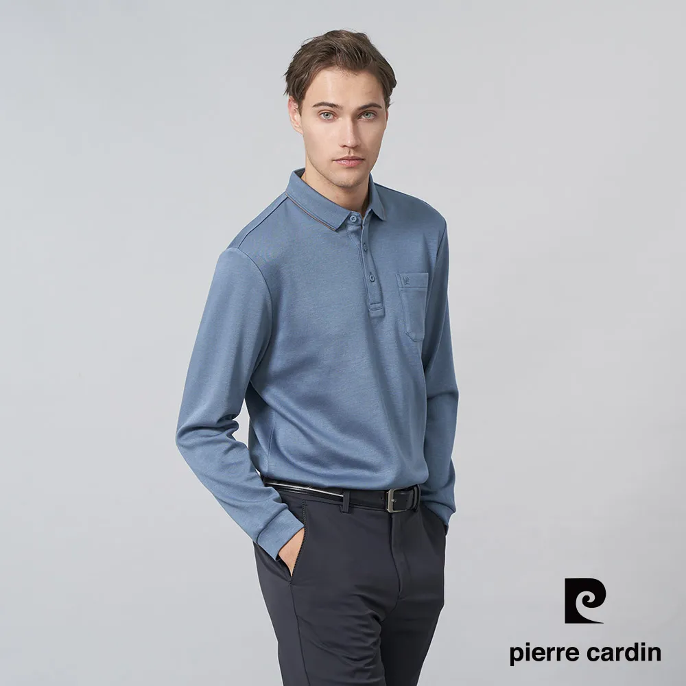 【pierre cardin 皮爾卡登】男裝 人造棉混紡微彈性素色圓領長袖T恤-卡其色 (5245260-82) 歷史價格詳細信息
