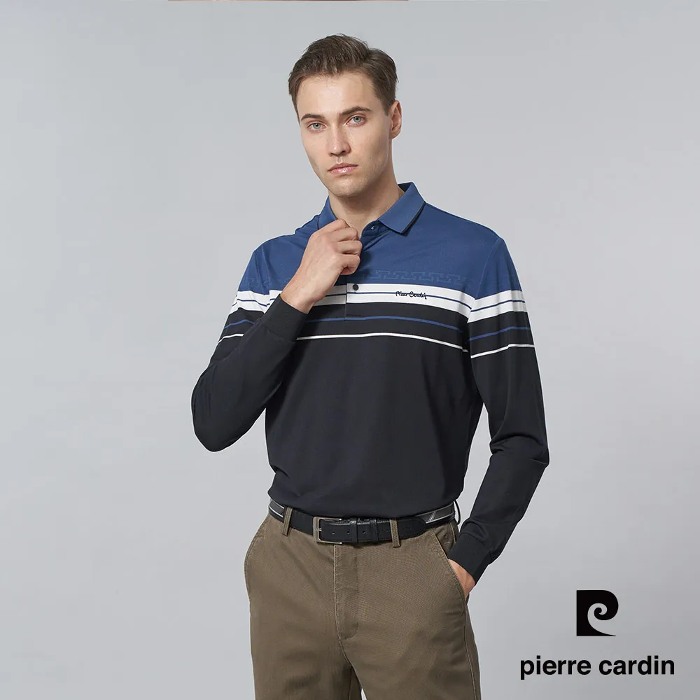 【pierre cardin 皮爾卡登】男裝 人造棉混紡微彈性素色圓領長袖T恤-卡其色 (5245260-82) 歷史價格詳細信息