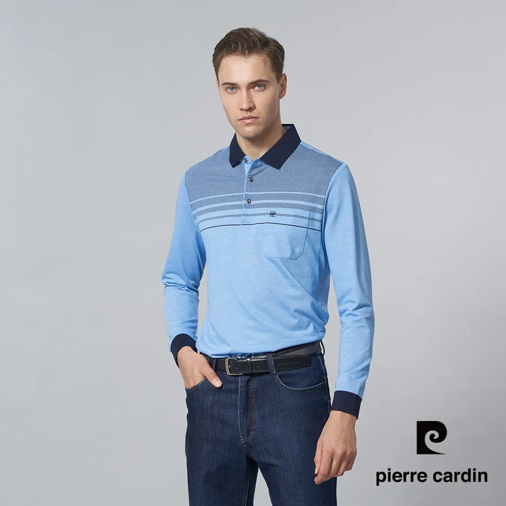 【pierre cardin 皮爾卡登】 男裝印花大定位格短袖POLO衫-黑色 (5217269-99) 歷史價格詳細信息