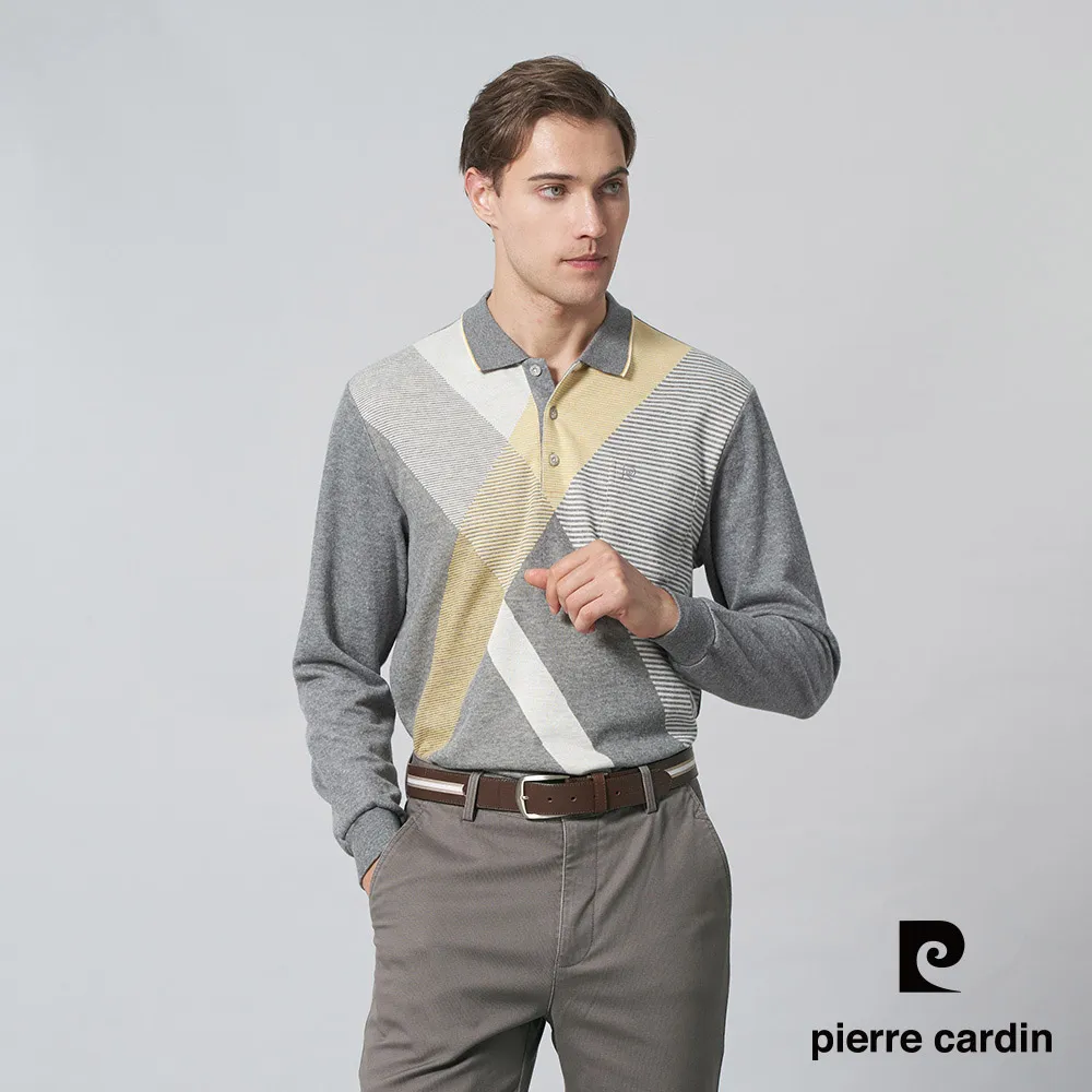 【pierre cardin 皮爾卡登】 男裝刷毛格紋長袖襯衫-水藍 (5205172-35) 歷史價格詳細信息